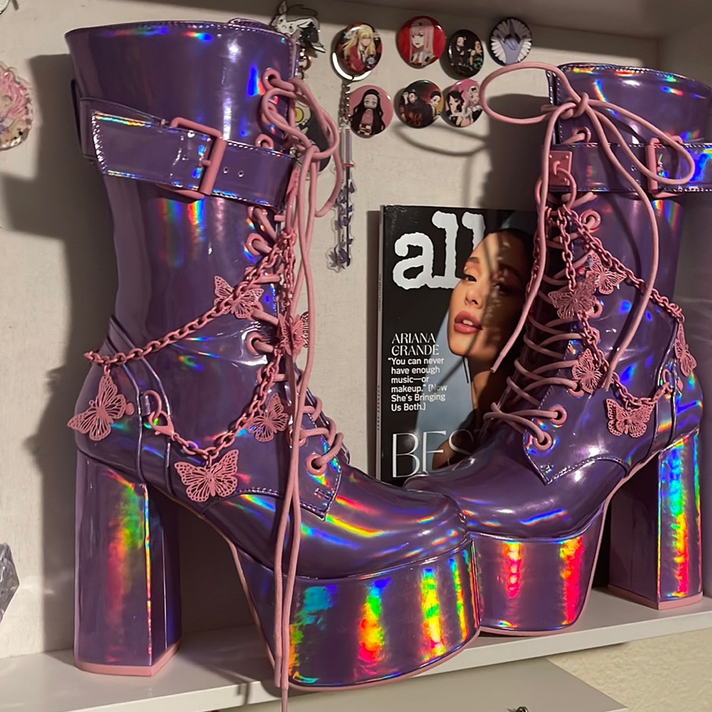 ariana grande rain on me heels